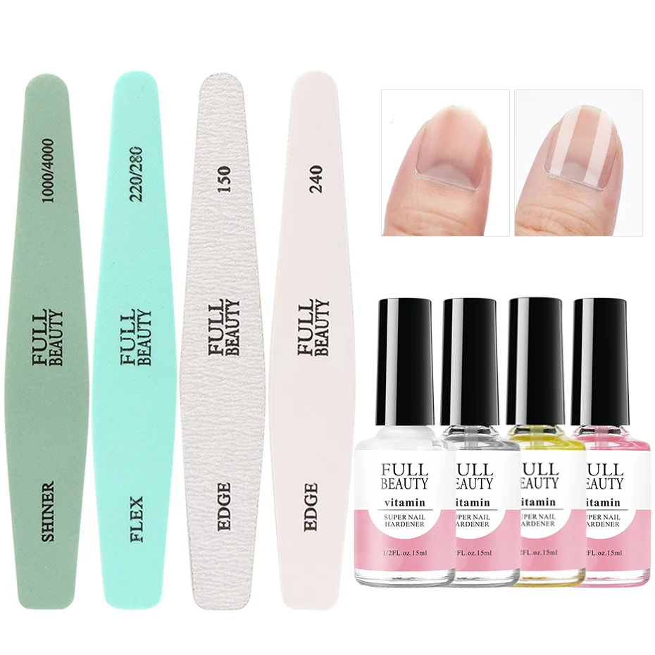 Набор инструментов для ухода за ногтями 8 шт. пилочки ногтей средство смягчения