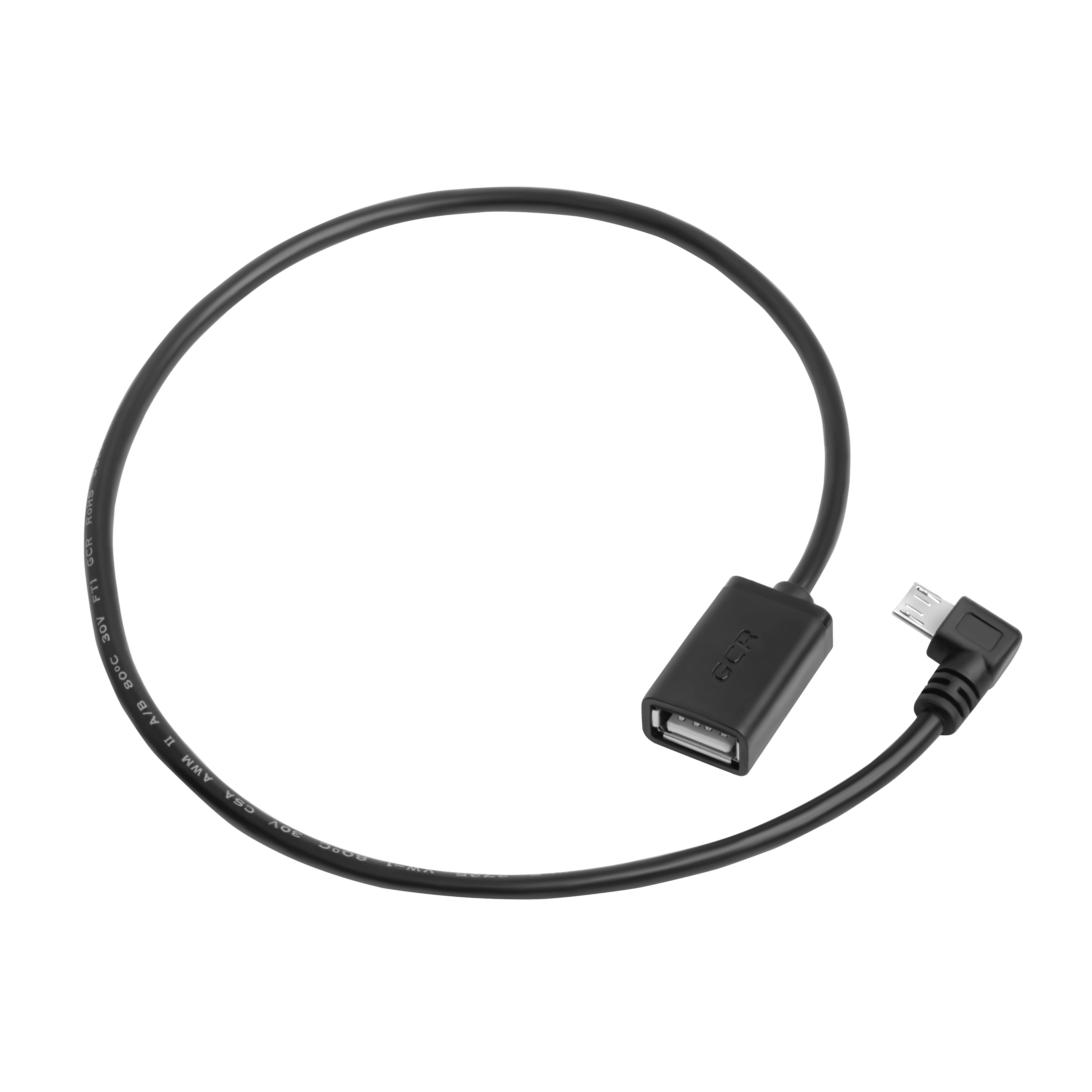 GCR кабель адаптер переходник USB OTG micro для внешних устройств телефона Android