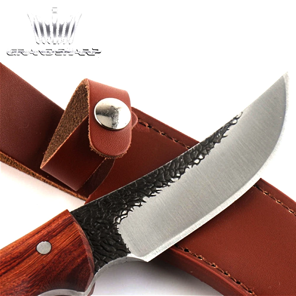 Нож для обвалки кухонные ножи шеф повара охотничий нож с фиксированным лезвием