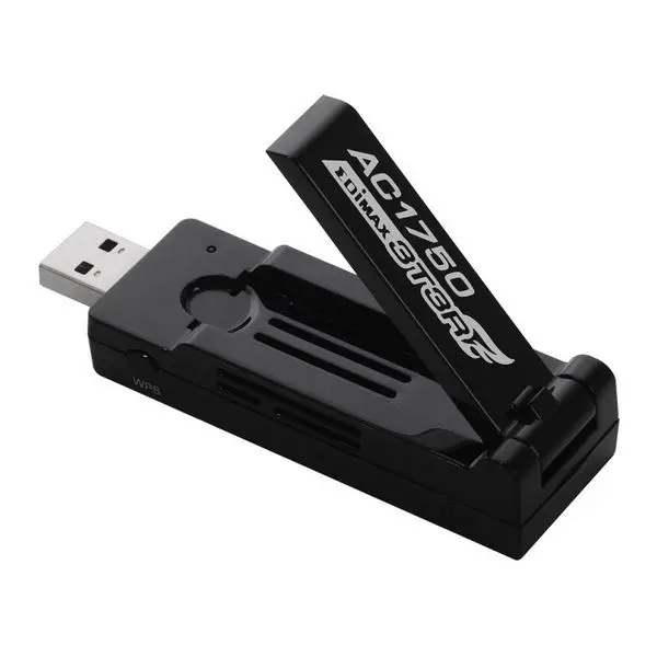 Wi-Fi USB Adapter Edimax Pro NADAIN0205 EW-7833UAC AC1750 3T3R MIMO Black | Компьютеры и офис
