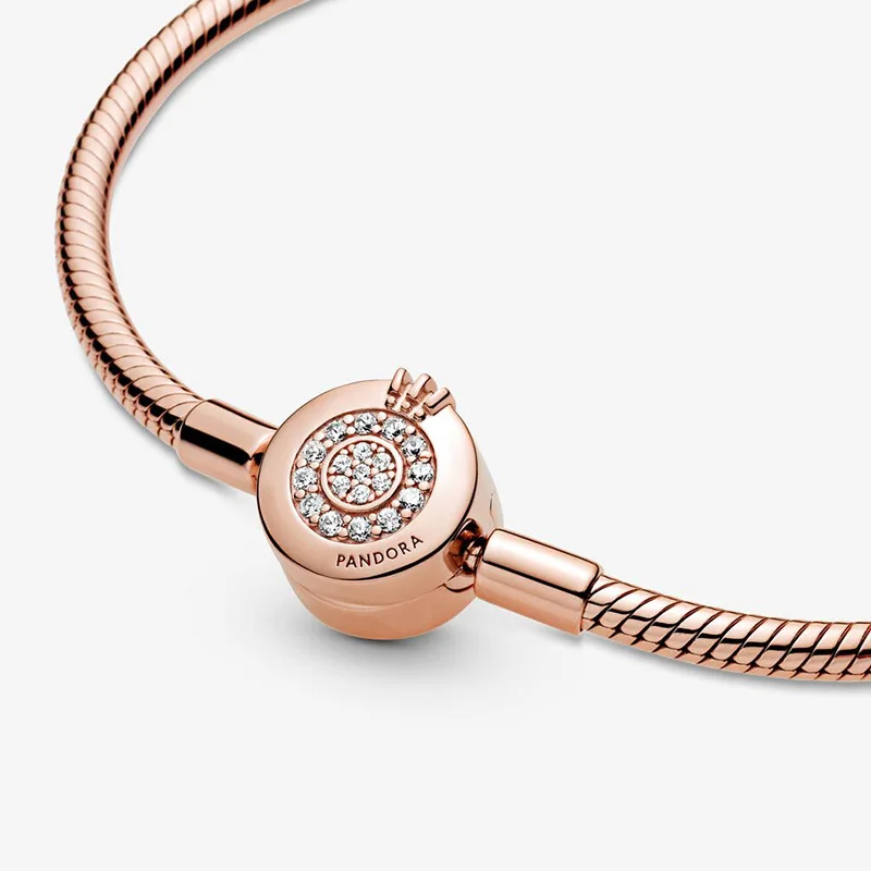 

Pandora 925 Original Charm O Chain Snake Bone Chain Ladies Bracelet With Free Box