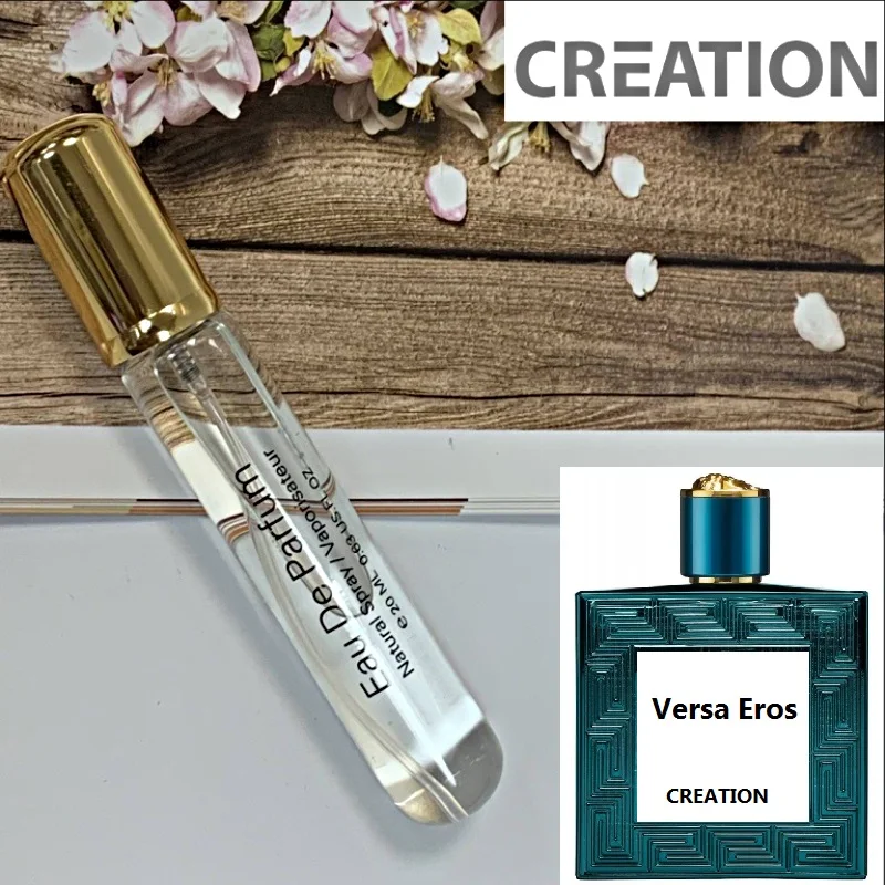 Парфюмерия мужская CREATION VERSA Eros. Разливной парфюм стойкий модный аромат 20 мл. |