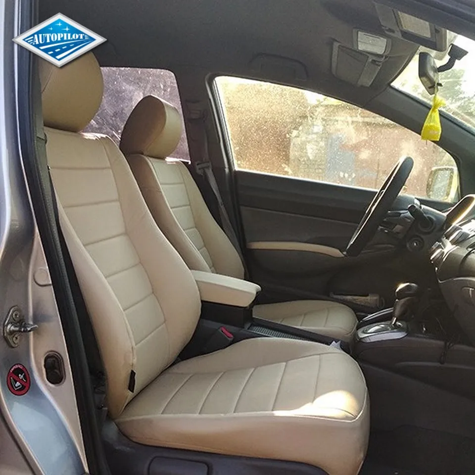 Для Honda Civic 4D 2006 2011 (FD) Комплект модельных авточехлов из экокожи Аригон