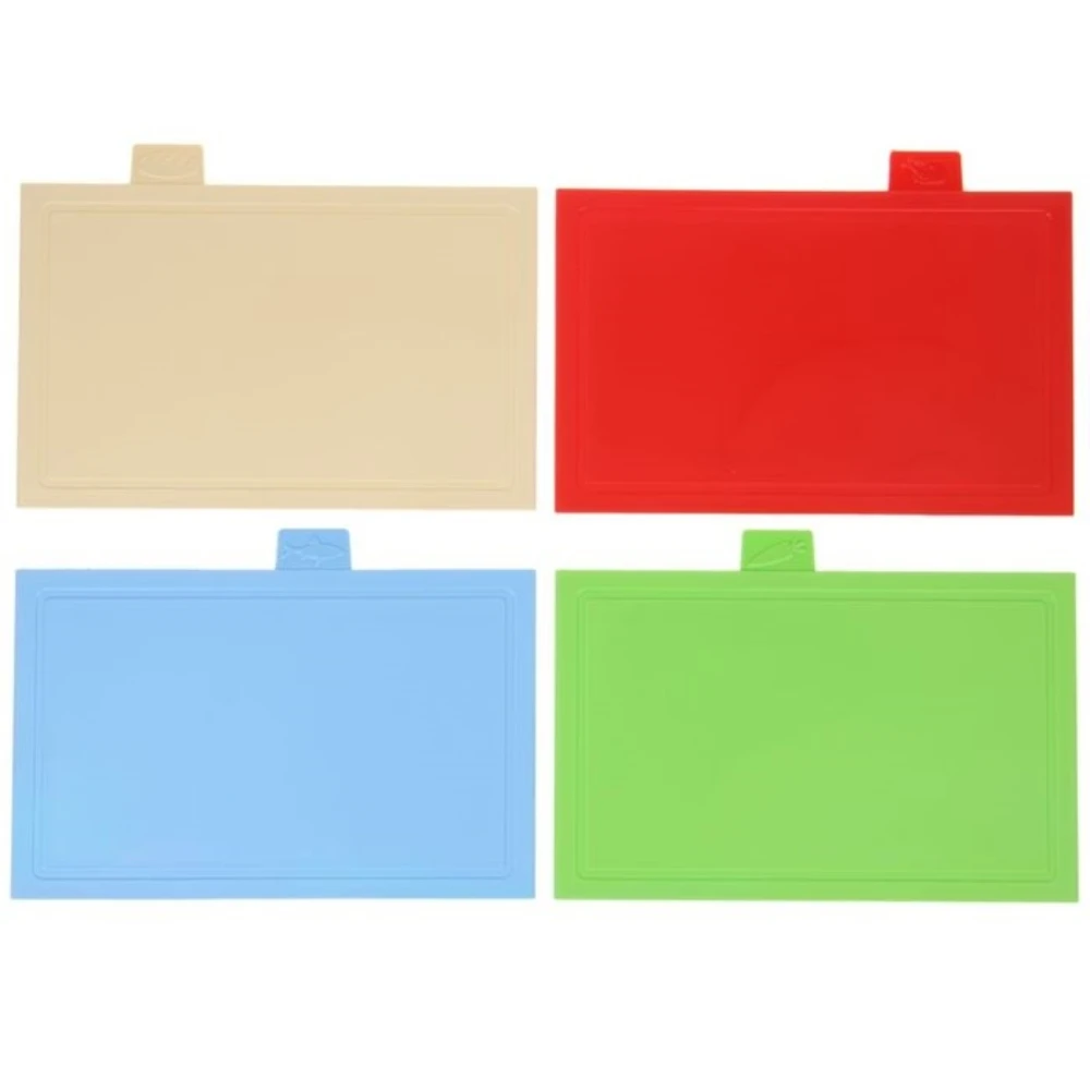 Набор из 4-х разделочных досок на подставке 35х23 см с маркерами 4 шт | Дом и сад