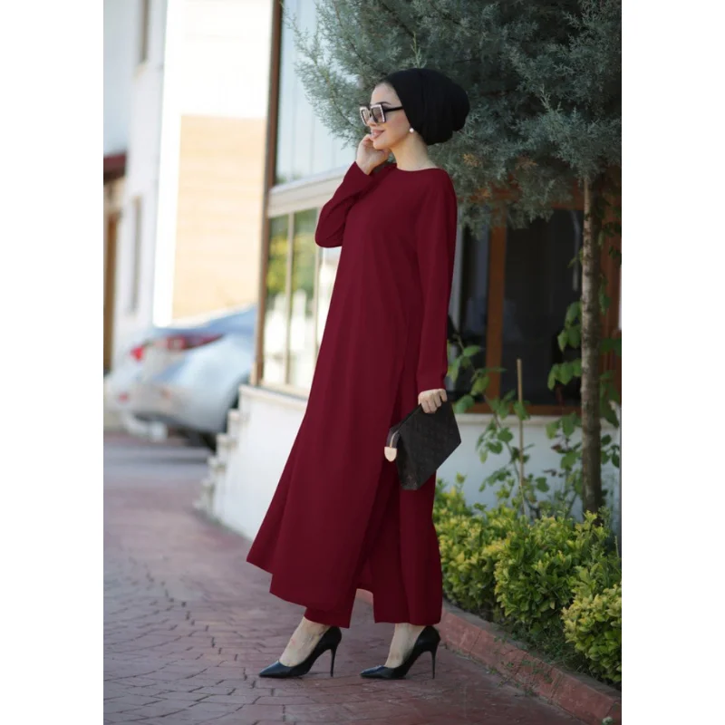 

Turkish Clothes For Women Muslim Autumn Garment Eid Moroccan kaftan Moroccan tagine Dress Hijabi European Clothing Robe Femmes