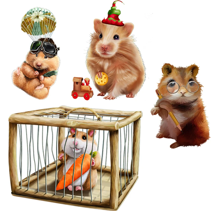 

Three Ratels CX60 cute marmot small animal wall sticker for home decoration