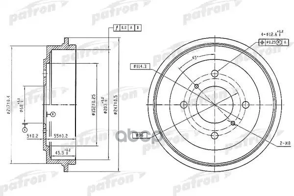 Drum Brake Rear Nissan Primera 90-96 96-01 | Бытовая техника