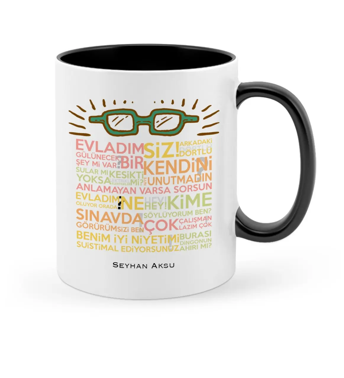 

Personalized Teacher's Words Black Mug Cup-2