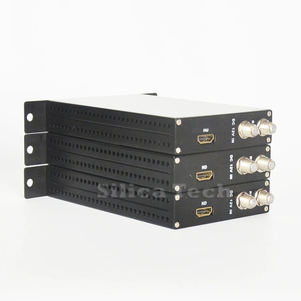 SKD2718 ATSC модулятор 16 каналов HDMI 1080P вход J.83B RF выход/LAN WIFI управление|Теле- и