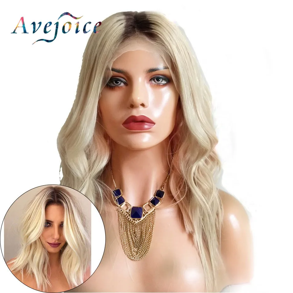 Парики из натуральных волос с эффектом омбре 13 х4 бразильские волнистые парики