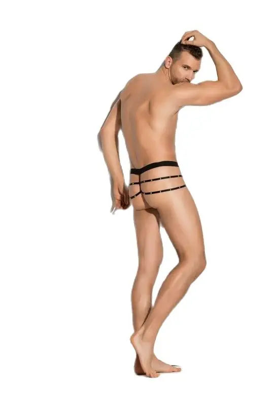 

Fantasy Men Red Metallic Sexy String Fantasy Underwear Exotic Underwear Briefs for Sexy Men