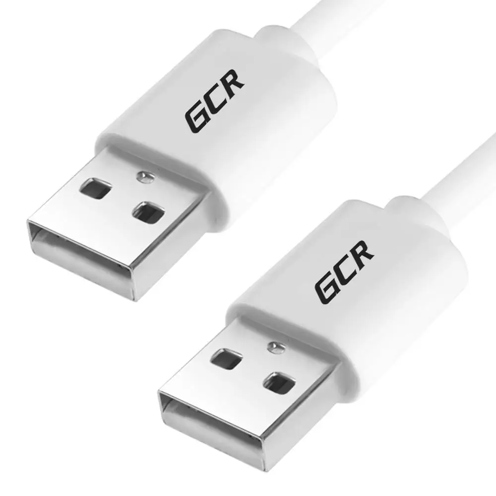 Кабель данных USB GCR для компьютера ноутбука, удлинительный шнур для хаба, роутера Asus Samsung Xiaomi.