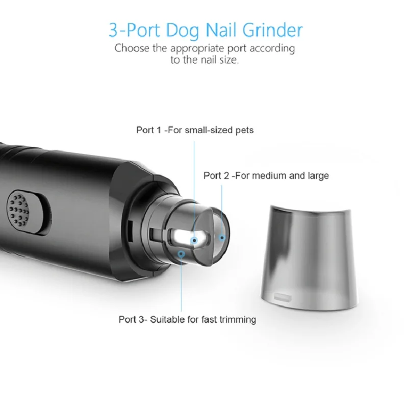 Батарея для собак кошек шлифовальный станок ногтей электрический триммер низкий