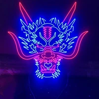 custom neon sign dragon neon sign dual color led neon sign store home decor neon sign for gaming room kids birthday gift
