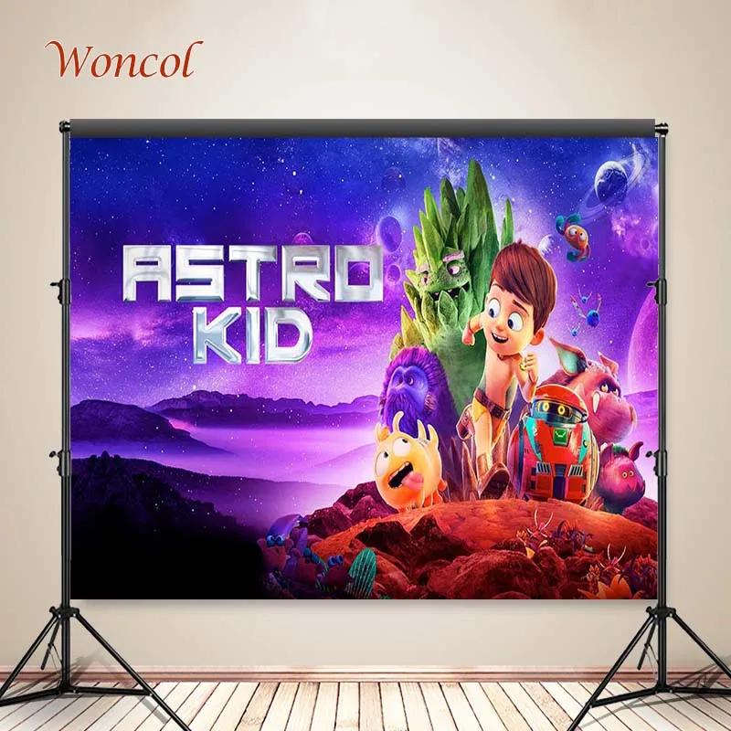 Фон Woncol Astro для детской фотосъемки на день рождения фоны Мультяшные декоративные