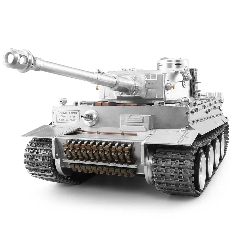 Heng длинный полностью металлический 1/16 3818 Pro RC Танк 2 4G Немецкий Тигр I обновленная