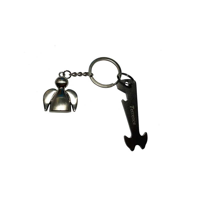 Экологичный рекламный сувенир UK подарок брелок из нержавеющей стали для