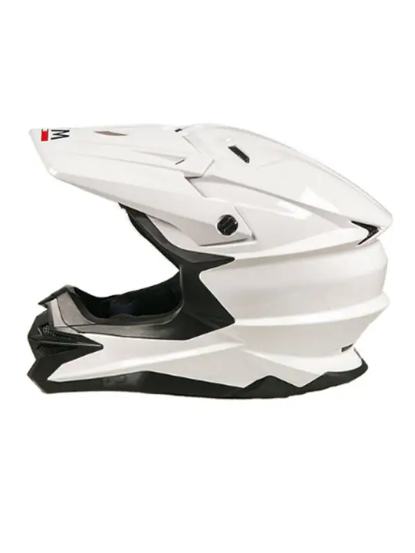 Мотошлем кроссовый AiM JK803 White Glossy XS | Автомобили и мотоциклы