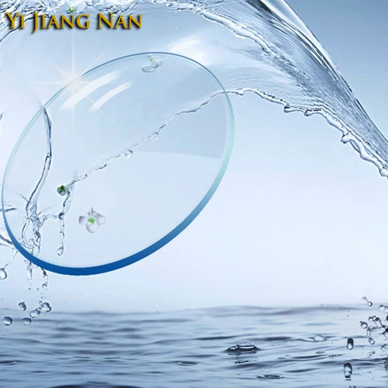 Индекс качества 1 67 прозрачные тонкие Легкие цветные оптические линзы для глаз с