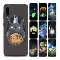 cute totoro ghibli miyazaki anime phone case for samsung a7 a9 2018 a10 a20 a30 a40 a50 a60 a70 a80 a90 5g soft silicone cover