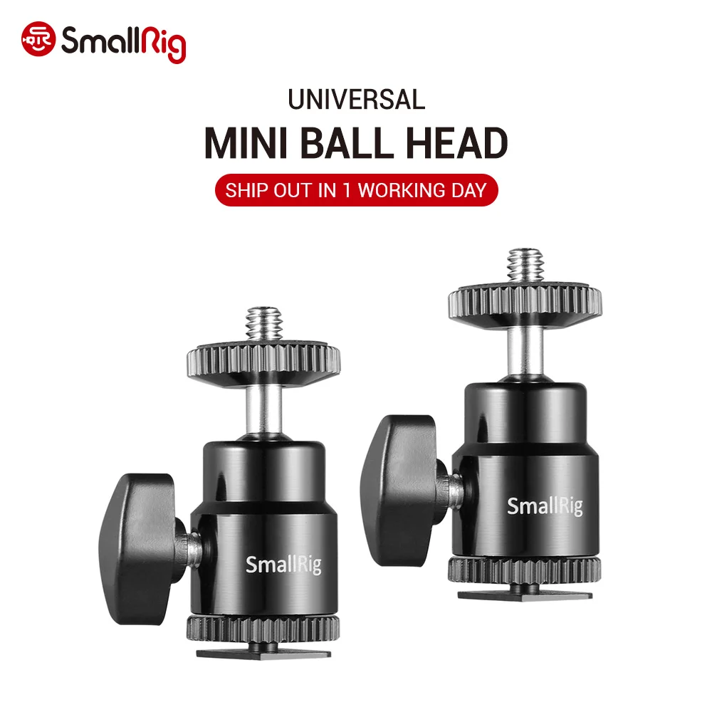 Металлическая мини шаровая Головка SmallRig для видеосъемки крепление