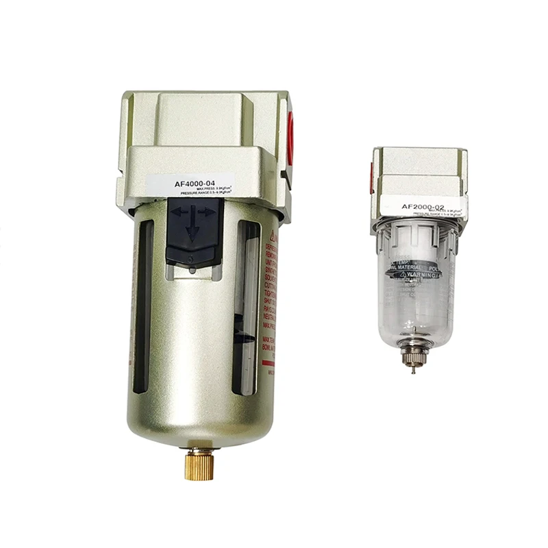 

AF2000-02 AF3000-03 AF4000-04 High Quality Compressor Air Pump Filter Oil And Water Separator Air Source Processor