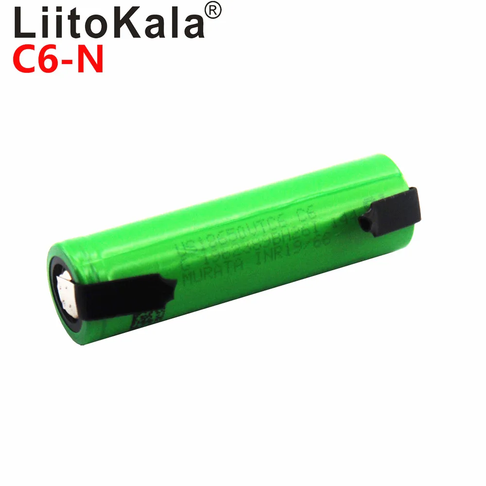 LiitoKala VTC6 18650 аккумулятор литий-ионные литиевые батареи высокого стока 30A разряда высокого разряда