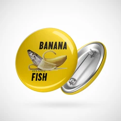 Забавный значок "Банановая рыба"