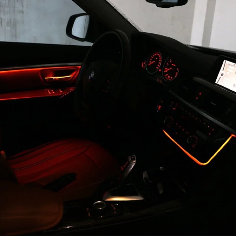 Для B M W 3 серии F30 Lci радио отделка Led приборная панель центральная консоль Ac