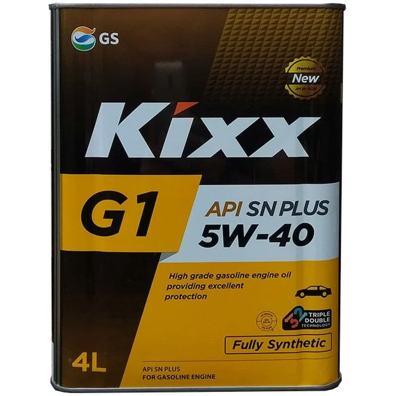Масло моторное KIXX G1 SN Plus 5W-40 4 л (Ж/Б) | Автомобили и мотоциклы