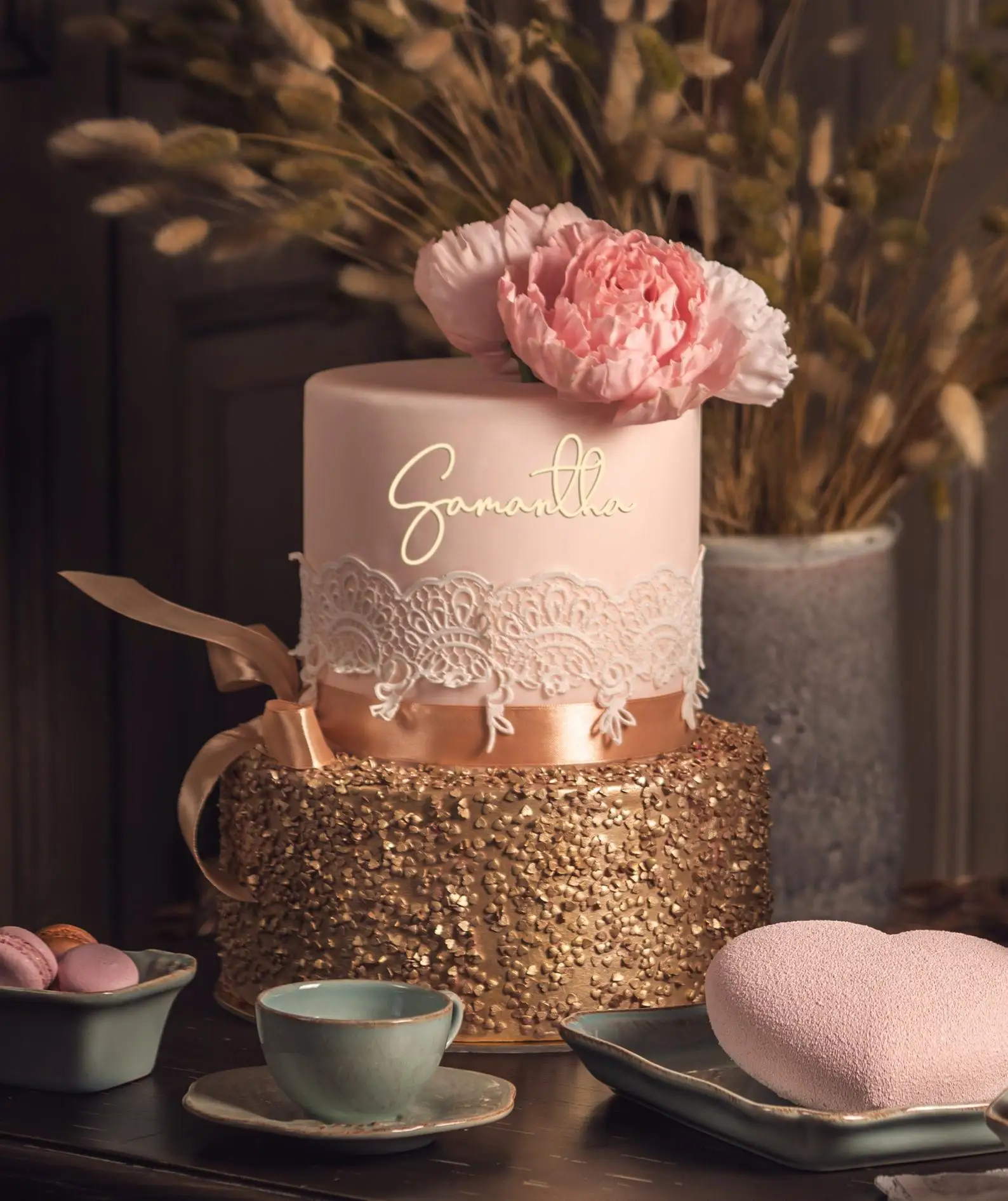 Personalized Cake Name Plate Birthday Decoration Plaque Charm | Дом и сад