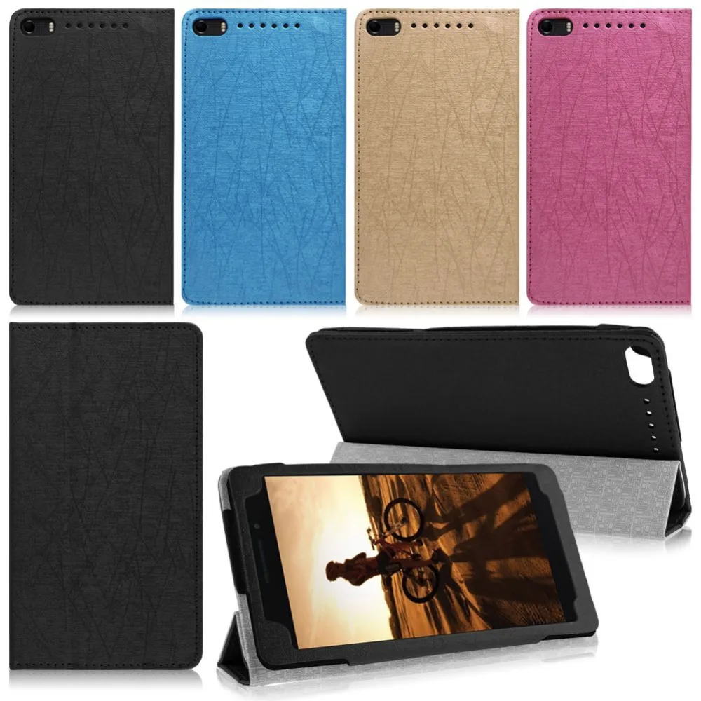 Чехол книжка для планшета Lenovo Phab Plus 770 (Синий) | Мобильные телефоны и аксессуары