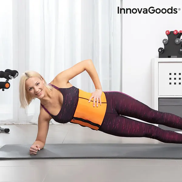 InnovaGoods пояс для спортивной сауны похудения|Налокотники и наколенники| |