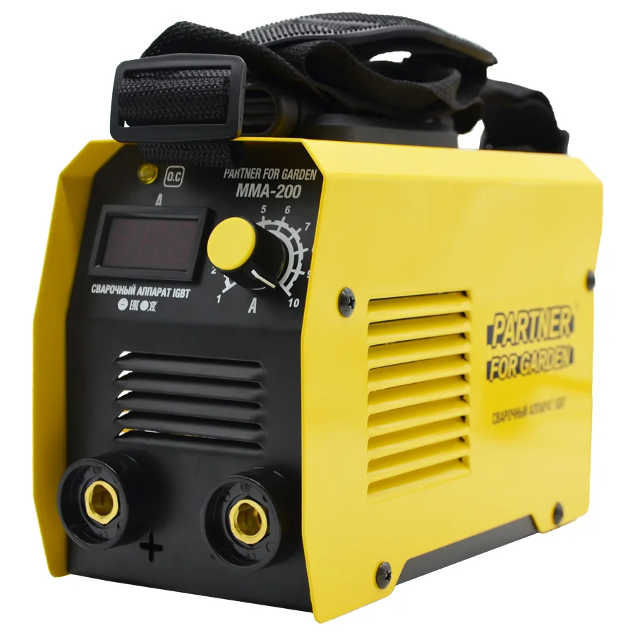 Фото Инверторный сварочный аппарат Partner For Garden MMA-200 (200А 60%Пв) Инструменты Инверторный сварочный аппарат Partner For Garden MMA-200 (200А 60%Пв) Инструменты