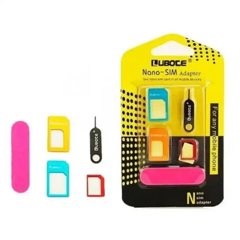 

Adaptador de Chip Celular Mini Micro 3 in 1 and Nano SIM