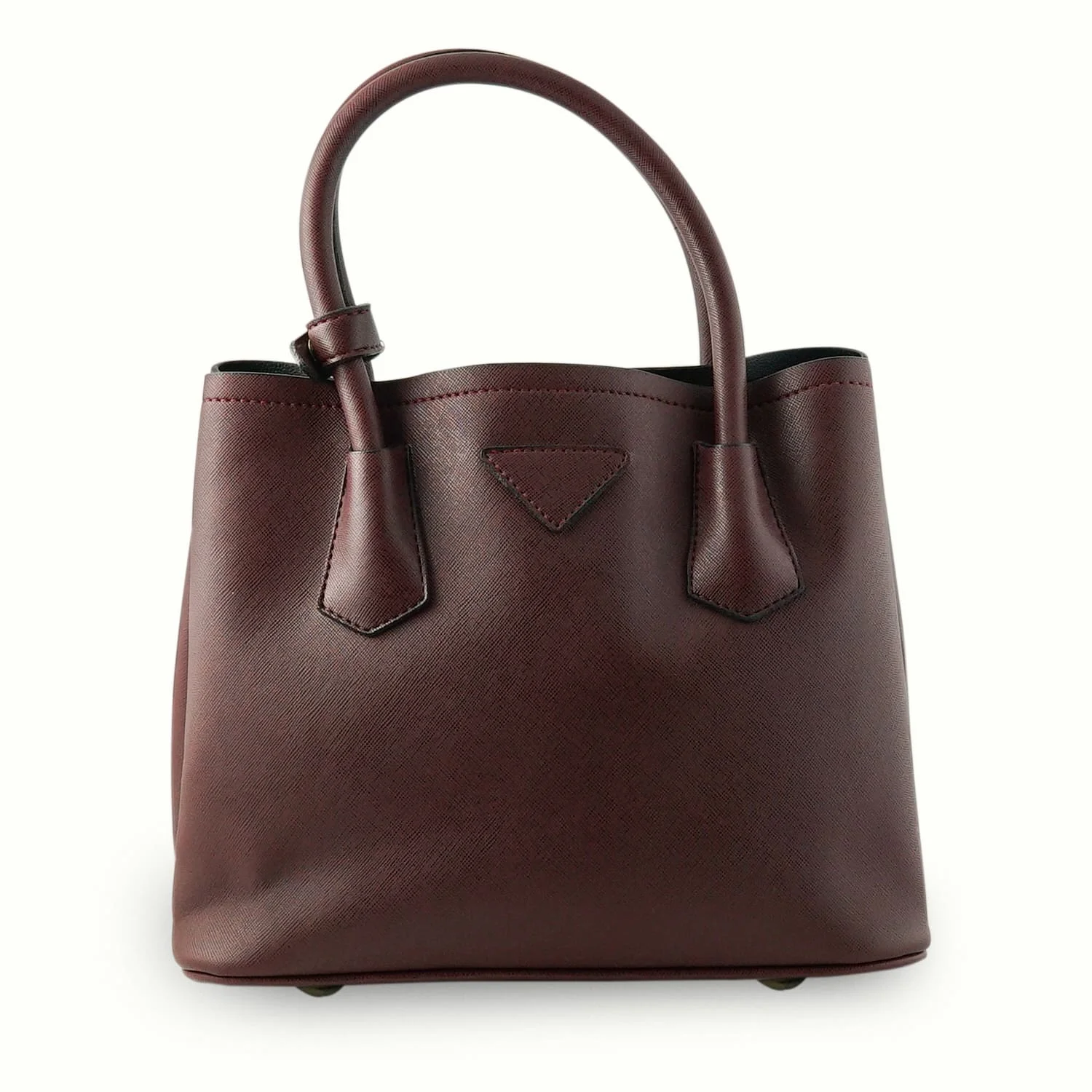 

ECRİN BAG Burgundy Female Hand Shoulder Long Leather Handle