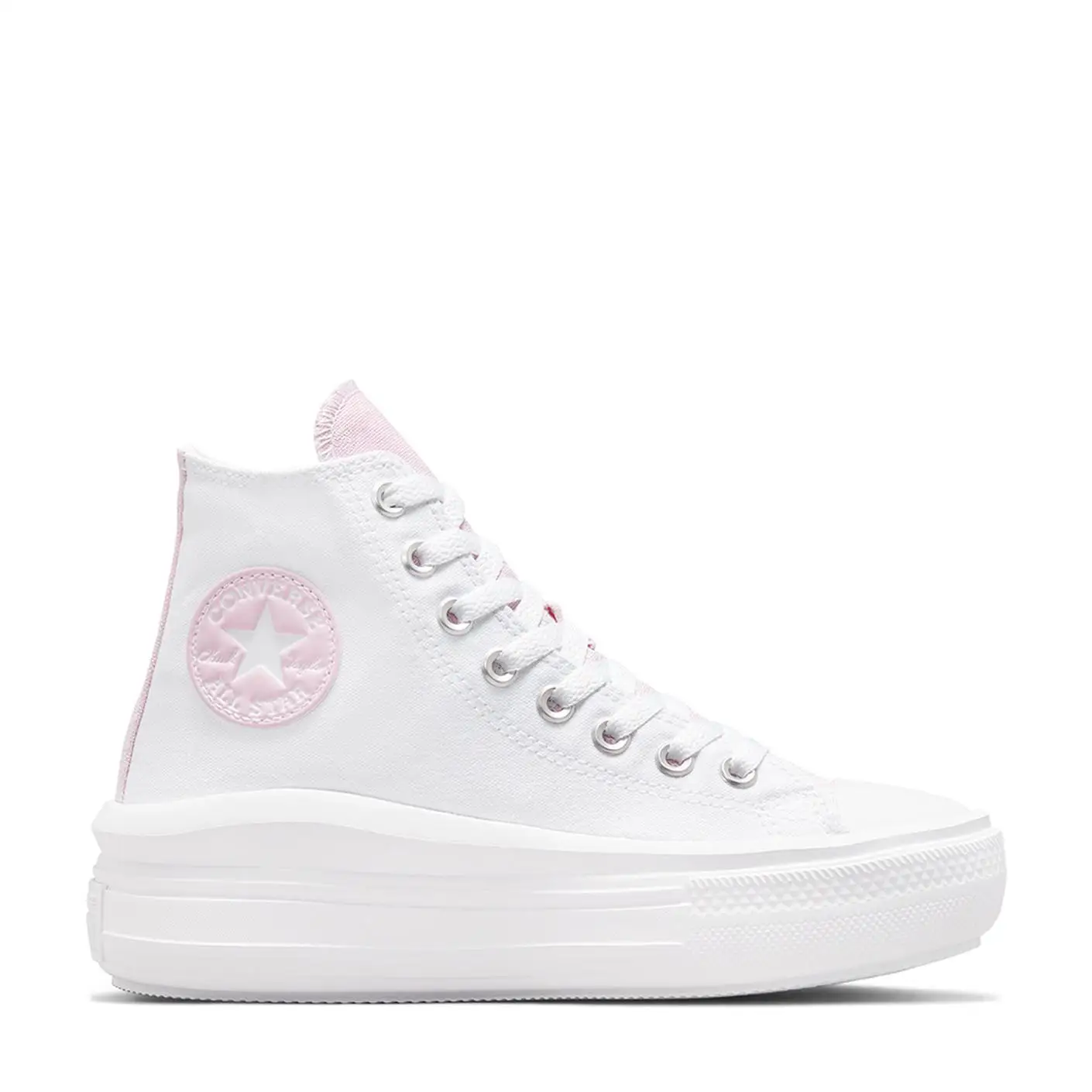 Женские кроссовки Converse Chuck Taylor All Star Move Hi белые на платформе 571577C-102 оригинал | Спорт