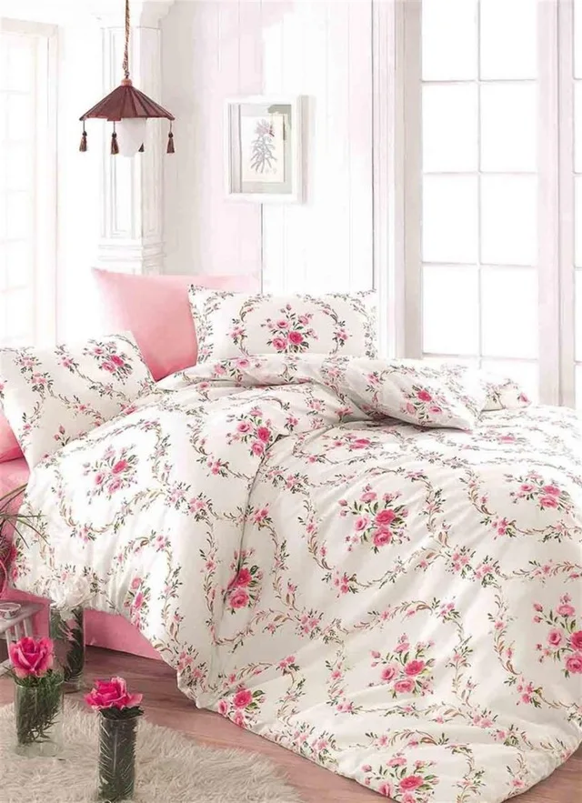 

Crystal Bedroom Double Pique Pack Drop Pink 100 cotton 288622380