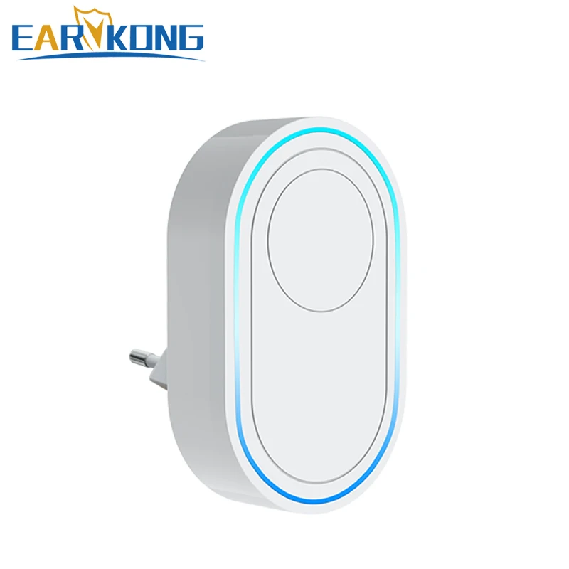 Беспроводной дверной звонок с сиреной 433 МГц совместим нашей системой