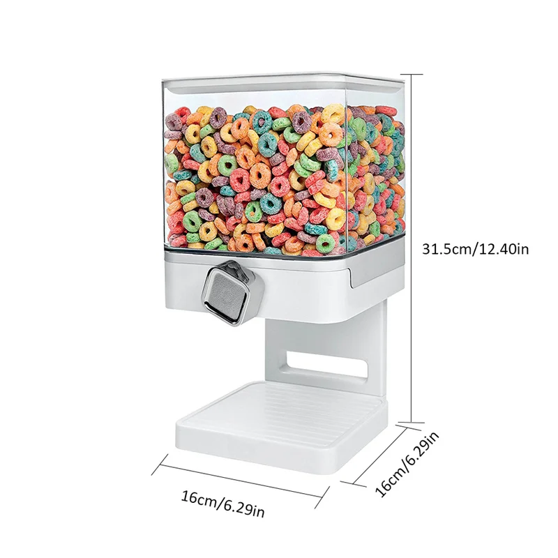 

Kitchen Food Storage Box Cereals Dispenser Grain Storage Case Dry Food Container Organizer Kitchen Accessories Tools
