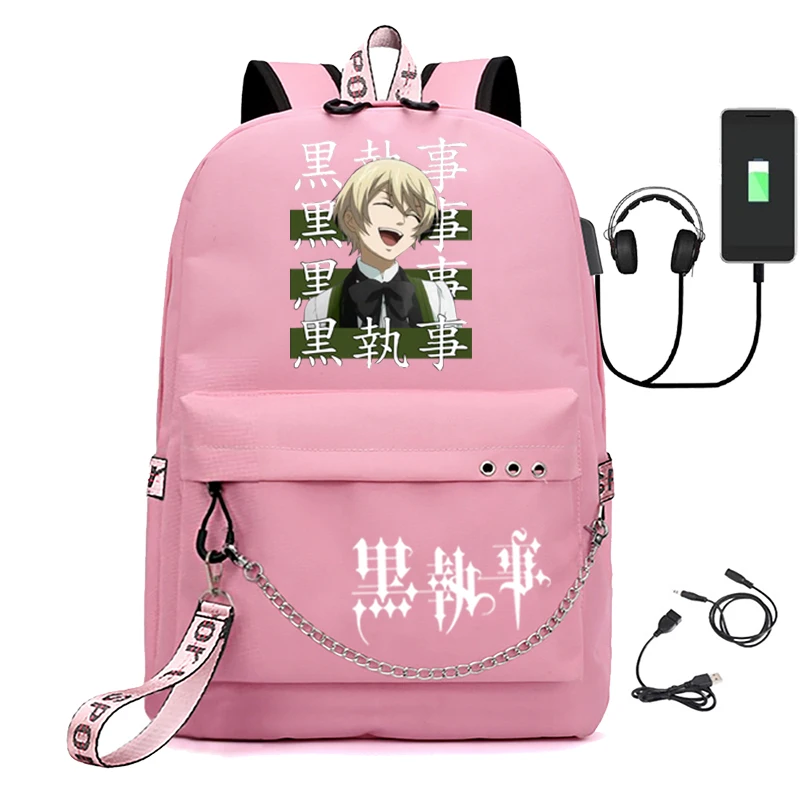Headphones Usb Port Backpack