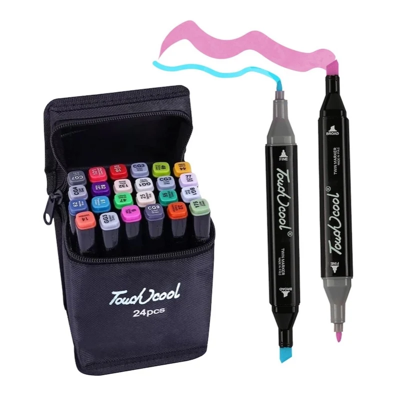 Маркеры для скетчинга Touch Raven / набор маркеров рисования фломастеры | Канцтовары