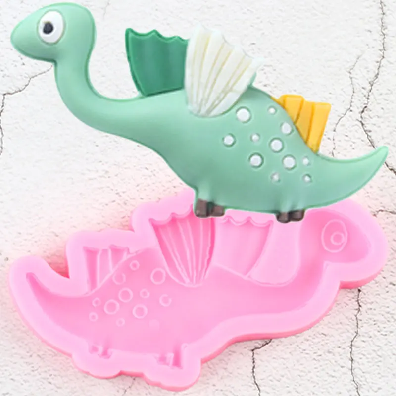 3D силиконовые формы с животными динозавр шоколад детский день рождения кекс