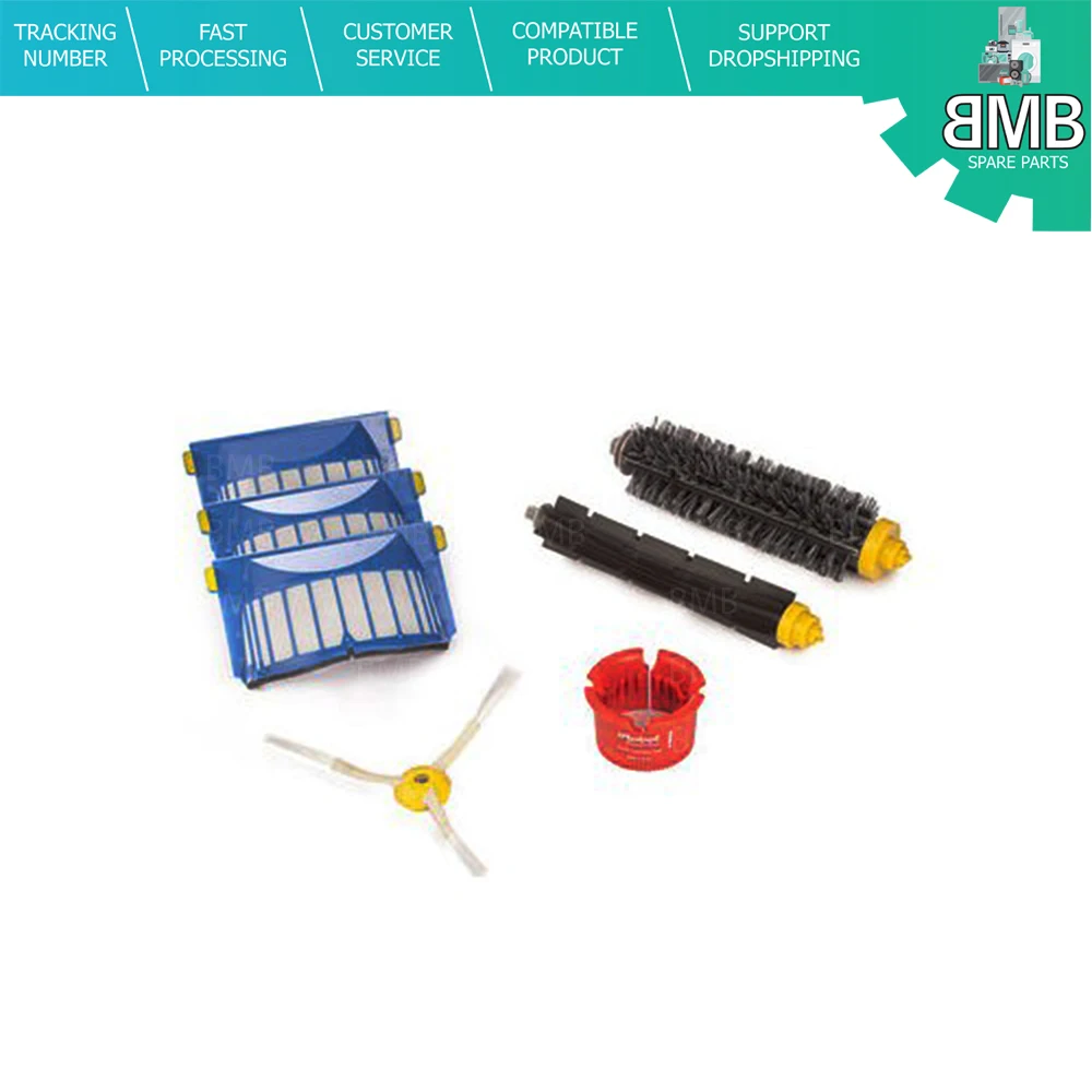

For iRobot Roomba - 600 - Renovation Kit Brush + Filter
