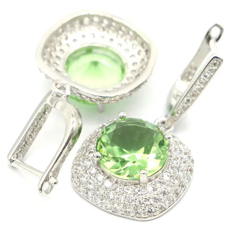 33x18 мм новые яркие ювелирные изделия для Для женщин Серебряные серьги создан