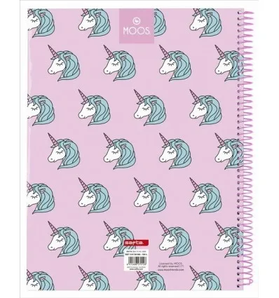 Блокнот А4 MICRO120 H MOOS Единорог| |
