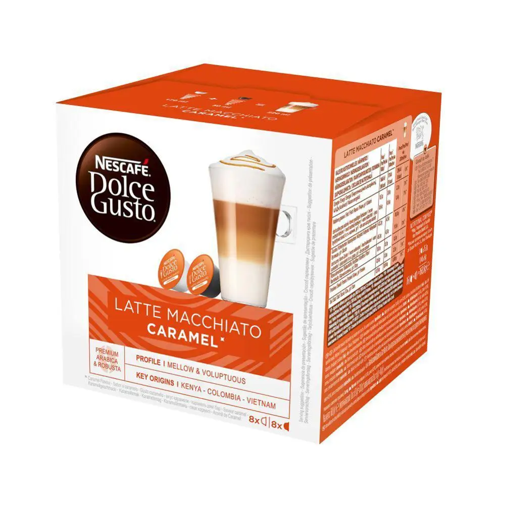 Нескафе Dolce Gusto Карамель Мак 168.8г | Продукты