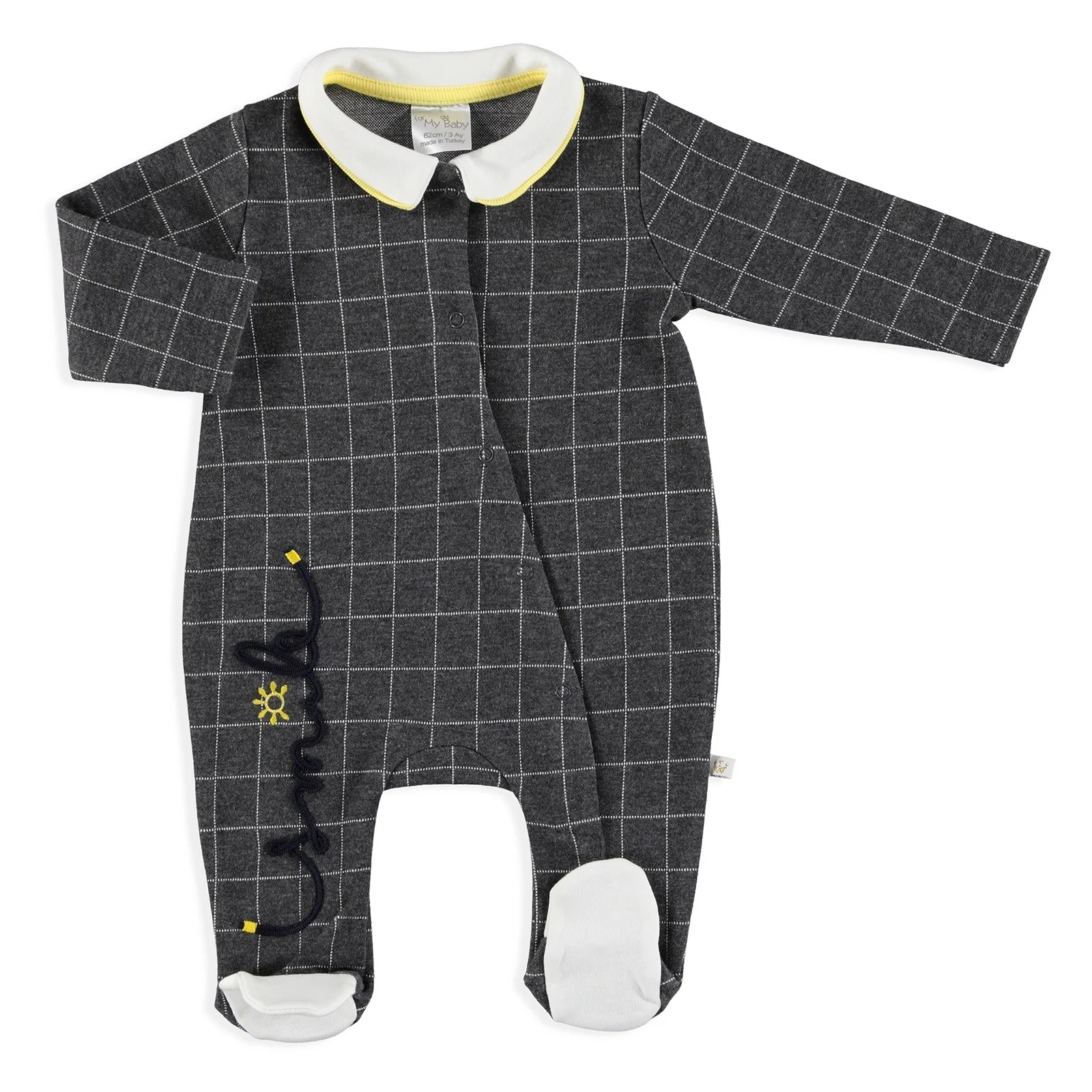 Ebebek/Зимний комбинезон с воротником поло на молнии для моего ребенка| |