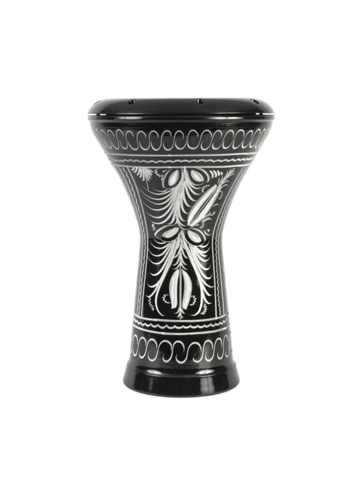 

Masterwork Egyptian TomTom black embroidered Musical Entertainment Celebration Party Wedding with Percussion