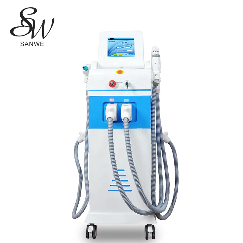 

4 в 1 OPT/IPL 360 Magneto RF ND Yag черный углеродный лазер на запястье для удаления и удаления кожи лица